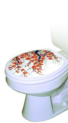 Orange Blossom Toilet Tattoo - Window Film World