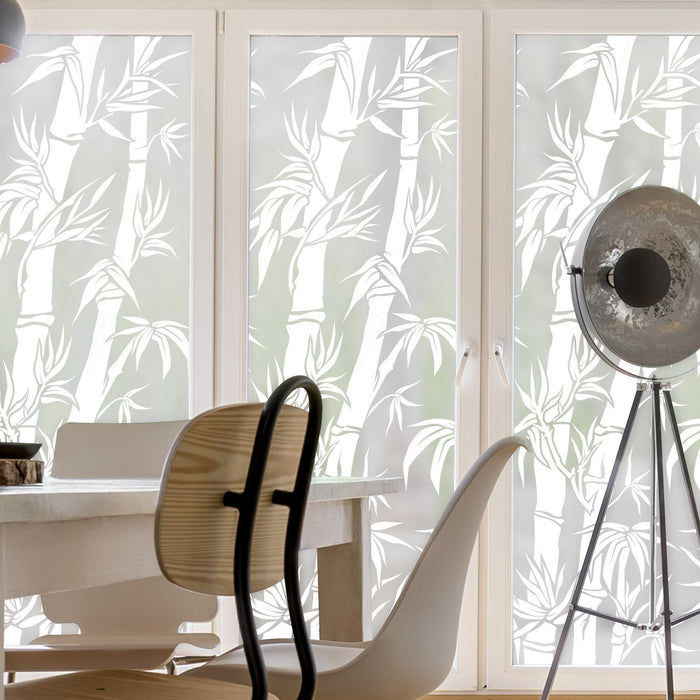 Big Bamboo | Privacy Window Film (Static Cling)