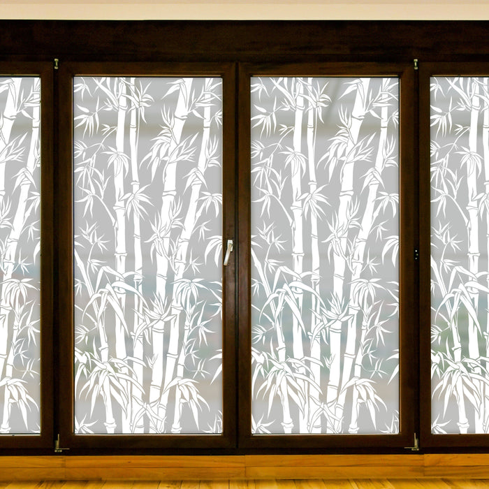 Big Bamboo | Privacy Window Film (Static Cling)
