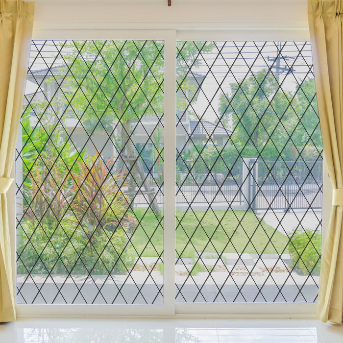 Orleans Leaded Glass Sale | Privacy or See Thru  (Static Cling)