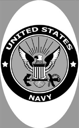 4" x 6" U.S. Navy Decal | (Static Cling) - Window Film World