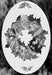 4" x 6" Oval Christmas Wreath | (Static Cling) - Window Film World