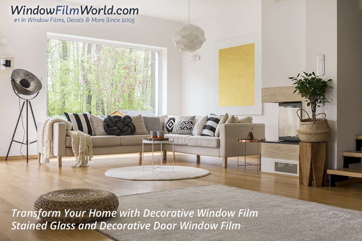 Transform Your Home with Decorative Window Film Stained Glass and Decorative Door Window Film