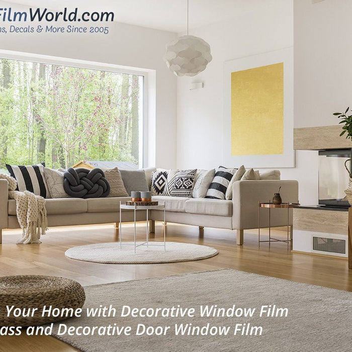 Transform Your Home with Decorative Window Film Stained Glass and Decorative Door Window Film