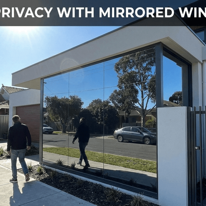 Using Mirrored Film for Daytime Privacy on Street-Facing Windows