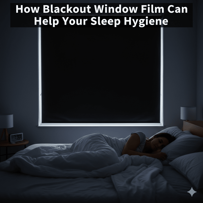 How Blackout Window Film Can Help Your Sleep Hygiene
