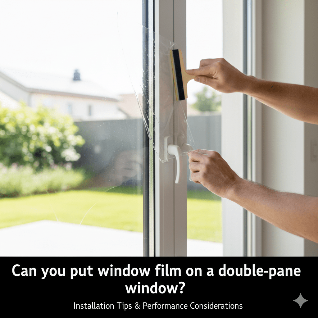 Can You Put Window Film on a Double-Pane Window?