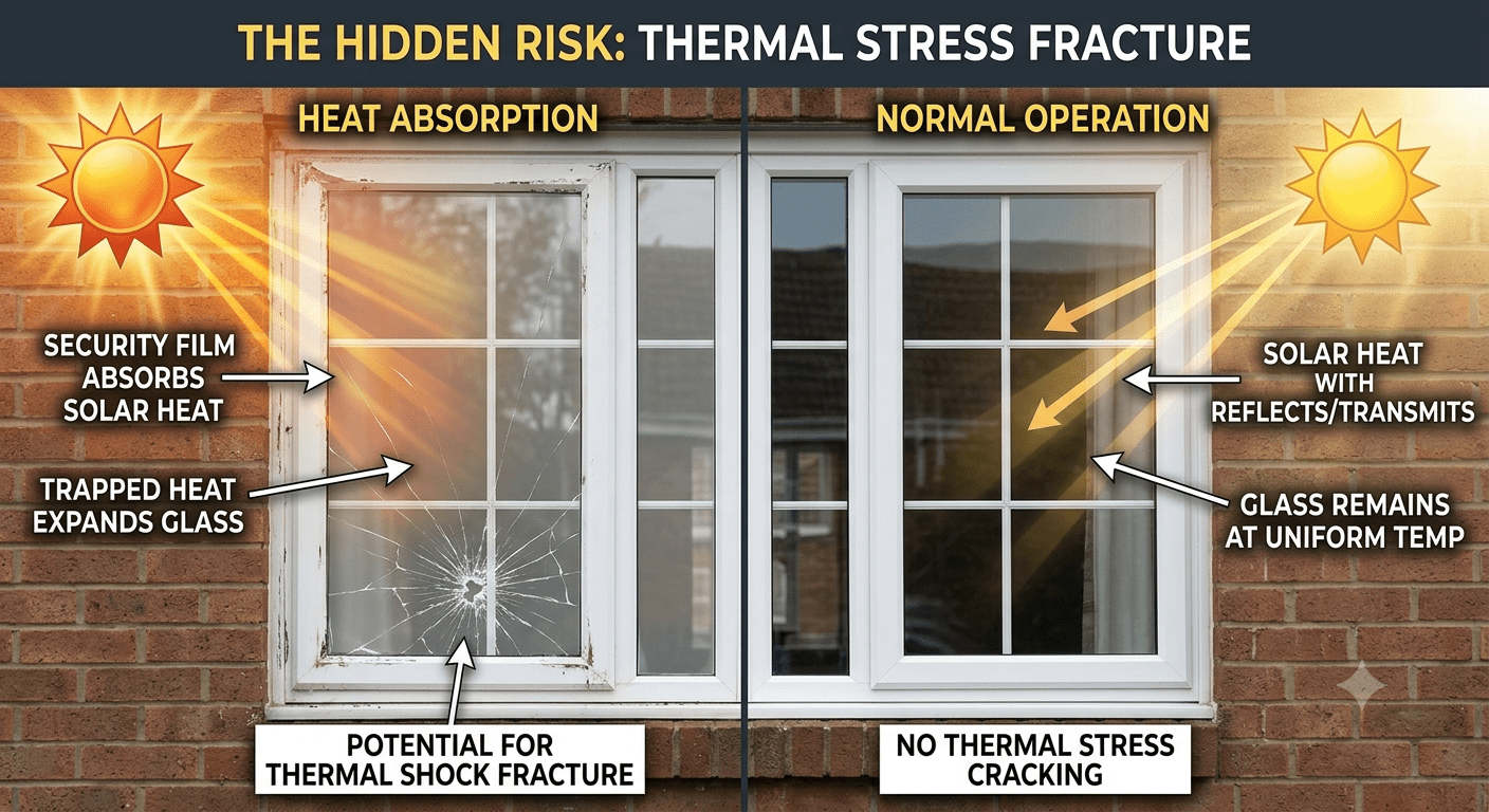 The Hidden Risk Behind Window Security Film Installation