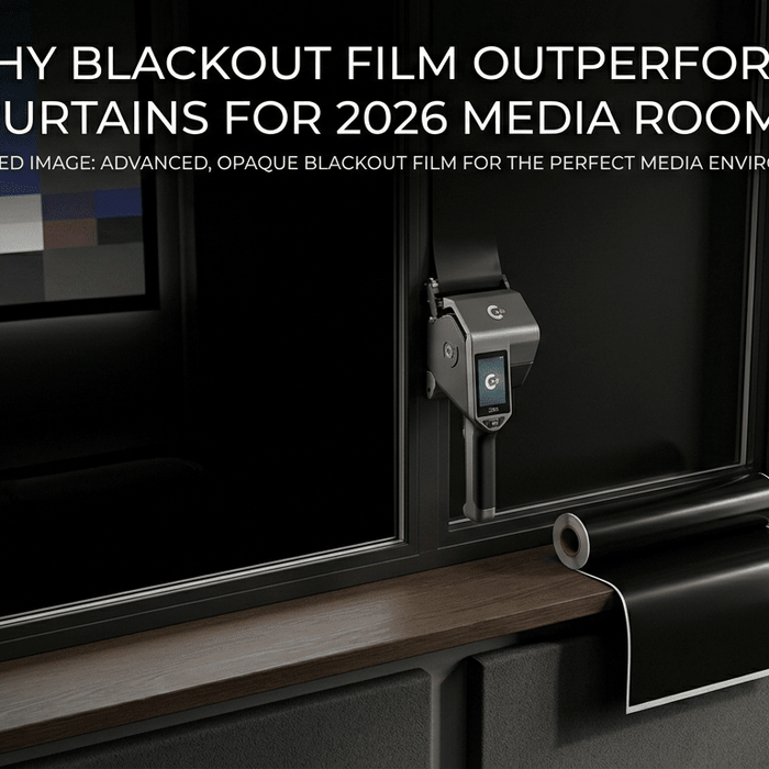 Why Blackout Film Outperforms Curtains for 2026 Media Rooms
