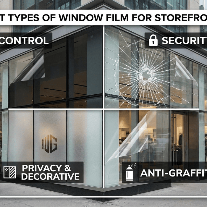 What Are the Best Types of Window Film for Storefronts?