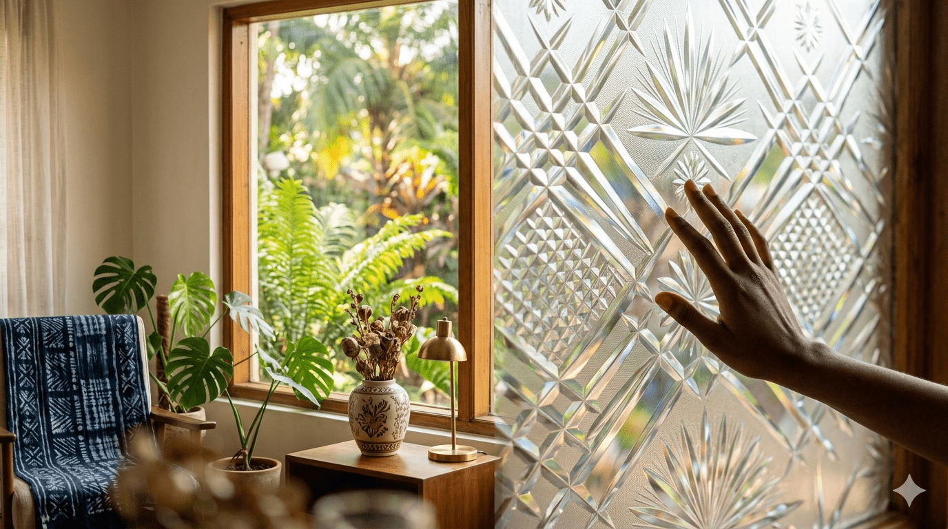 Achieving the Hand-Cut Glass Look with Textured Window Film