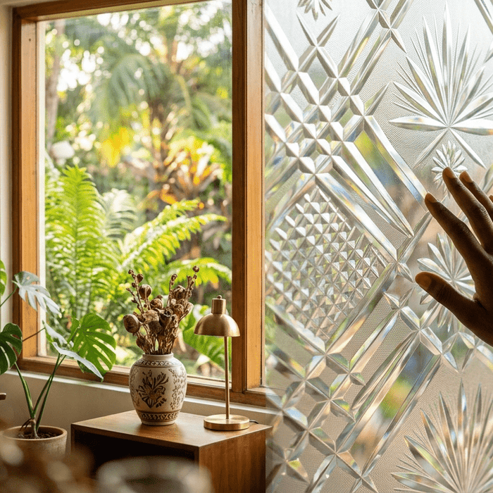 Achieving the Hand-Cut Glass Look with Textured Window Film