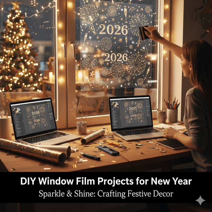 DIY Window Film Projects for New Year