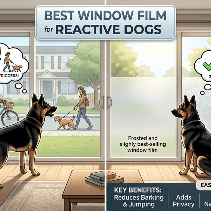 Best Window Film for Reactive Dogs