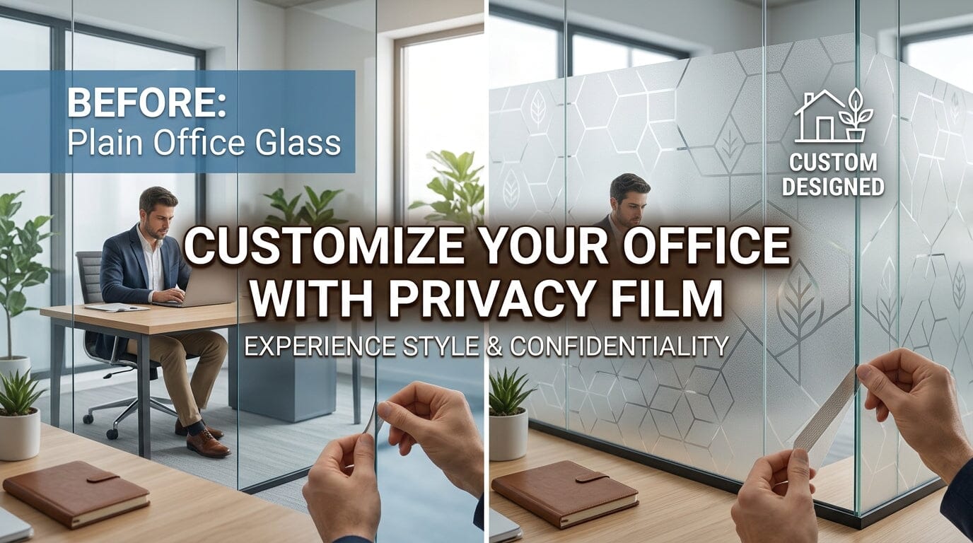 Customize your office with privacy film
