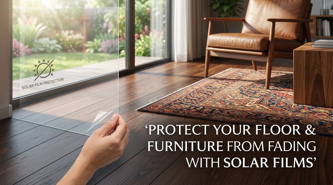 Protect your floor and furniture from fading with solar films