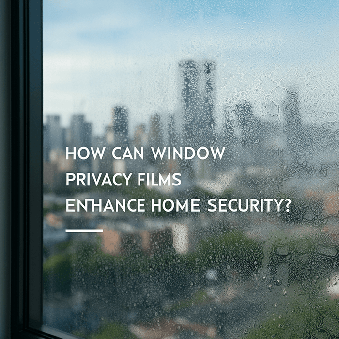 How Can Window Privacy Films Enhance Home Security?