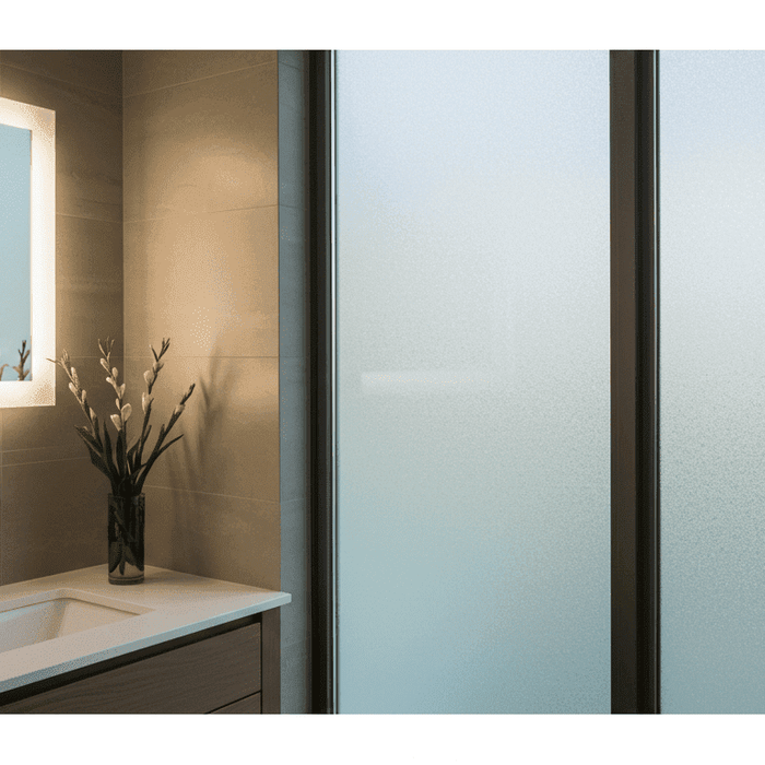 How Frosted Window Film Enhances Bathroom Privacy