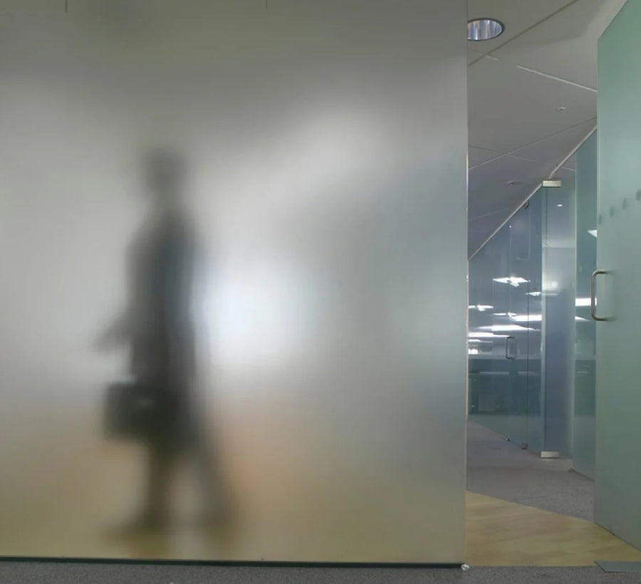 EZ Film Frosted Window Film | Privacy (Static Cling - Low Visibility)