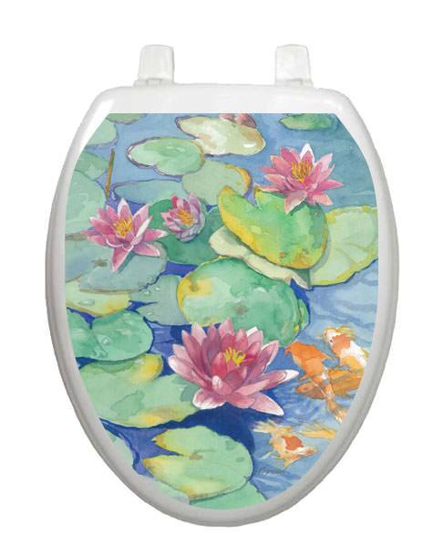 Lily Pads Toilet Tattoos