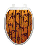 Bronzed Bamboo Toilet Tattoos - Image 1