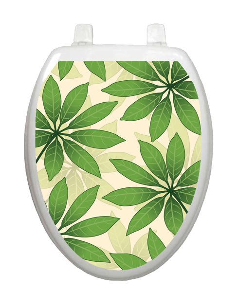 Floating Leaves Toilet Tattoos
