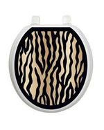Zebra Pattern Toilet Tattoo - Image 2