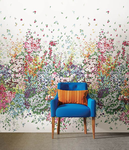 Meadow Multicolor Wall Mural