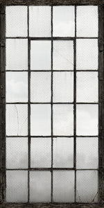Warehouse Windows Mural Charcoal - Image 2