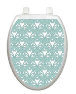 Queen Ann's Lace Aqua Toilet Tattoo - Image 1