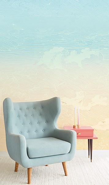 Sunrise Wall Mural