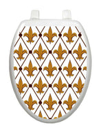 Fleur-De-Lis Toilet Tattoo - Image 1