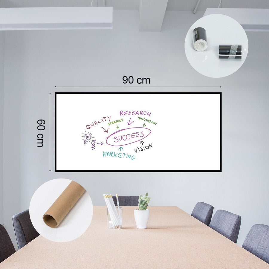 EZ Film WhiteBoard Marker Board (Adhesive)