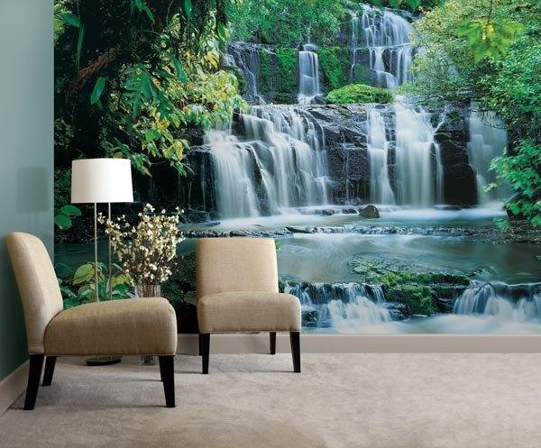 Pura Kaunui Falls Wall Mural