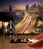 Nyc Lights Wall Mural - Image 1