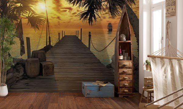 Treasure Island Wall Mural