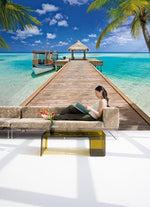 Beach Resort Wall Mural - Image 1