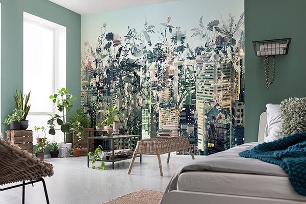Urban Jungle Wall Mural