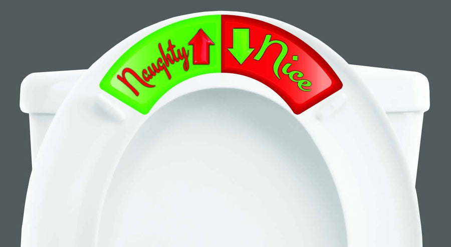 Naughty/ Nice Toilet Tweet