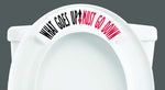 What Goes Up Must Go Down Toilet Tweet - Image 1