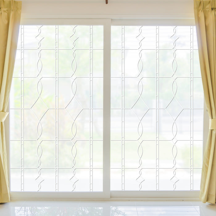 Allure Leaded Glass, Privacy Window Film (Static Cling)