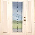 Allure Leaded Glass | See Through/Clear Window Film (Static Cling) - Image 13