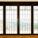 Allure Leaded Glass | See Through/Clear Window Film (Static Cling) - Image 16