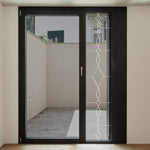 Allure Leaded Glass | See Through/Clear Window Film (Static Cling) - Image 19