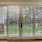 Allure Leaded Glass | See Through/Clear Window Film (Static Cling) - Image 23