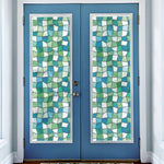 Atlantis Stained Glass Film | Privacy (Static Cling) - Image 5