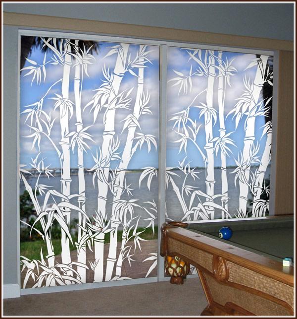 Big Bamboo | See -Thru  Window Film (Static Cling)