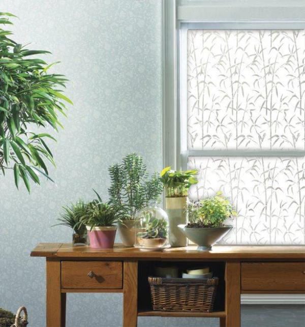 Bamboo | Privacy Window Film (Static Cling)