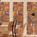 Barcelona Stained Glass  Window Film | (Adhesive) - Image 3