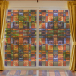 Barcelona Stained Glass  Window Film | (Adhesive) - Image 4